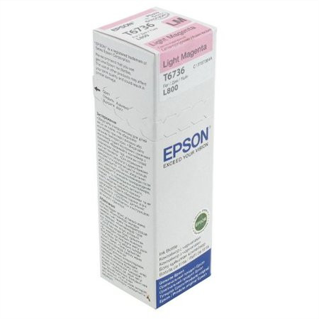 T67364A10 Tinta L800 nyomtatóhoz, EPSON, világos magenta, 70ml (TJE67364)