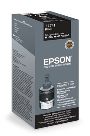 T77414A Tinta Workforce M100, M105 nyomtatókhoz, EPSON, fekete, 140ml (TJE77414)