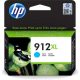 3YL81AE Tintapatron Officejet 8023 All-in-One nyomtatókhoz, HP 912XL, cián, 825 oldal (TJH3YL81A)