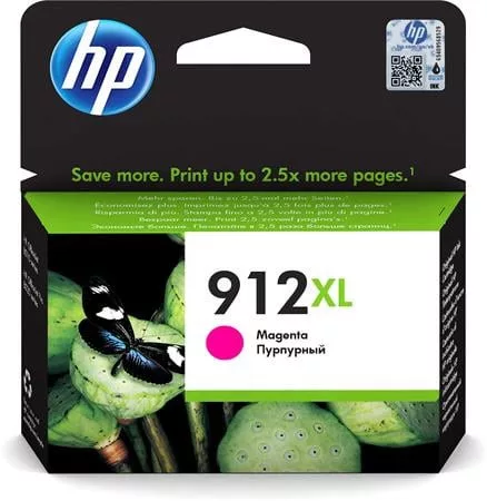 3YL82AE Tintapatron Officejet 8023 All-in-One nyomtatókhoz, HP 912XL, magenta, 825 oldal (TJH3YL82A)