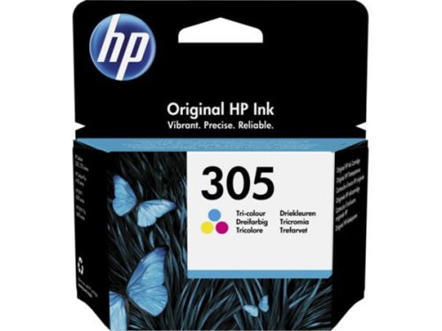 3YM60AE Tintapatron Deskjet 2320,2710, 4120 nyomtatókhoz, HP 305, színes, 100 oldal (TJH3YM60A)