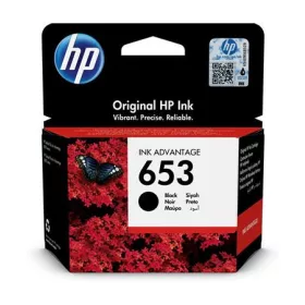   3YM75AE Tintapatron DeskJet Plus Ink Advantage 6075 All-in-One nyomtatóhoz, HP 653, fekete, 360 oldal (TJH3YM75A)