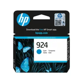   4K0U3NE Tintapatron Officejet Pro 8120e, 8130e nyomtatókhoz, HP 924, cián, 400 oldal (TJH4K0U3N)