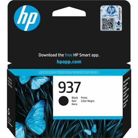 4S6W5NE Tintapatron,  Officejet Pro 9120e, 9130e nyomtatókhoz, HP 937, fekete, 1250 oldal (TJH4S6W5NE)