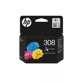   7FP20UE Tintapatron  Deskjet 2900, Envy 6110e nyomtatókhoz, HP 308, színes, 120 oldal (TJH7FP20U)