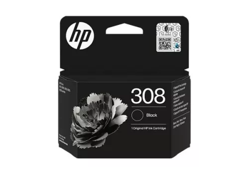 7FP21UE Tintapatron Deskjet 2900, Envy 6110e nyomtatókhoz, HP 308, fekete, 160 oldal (TJH7FP21U)