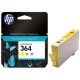 CB320EE Tintapatron Photosmart C5380, C6380, D5460 nyomtatókhoz, HP 364, sárga, 300 oldal (TJHCB320E)