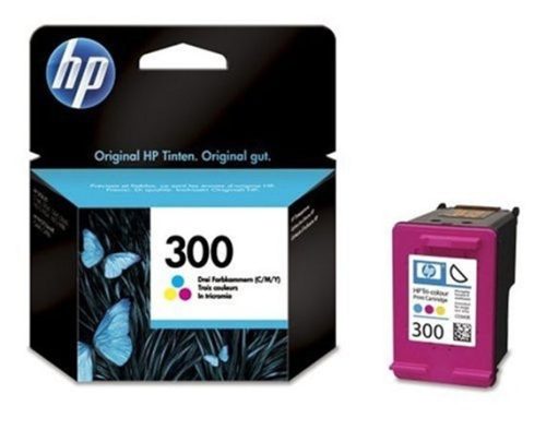 CC643EE Tintapatron DeskJet D2560, F4224, F4280 nyomtatókhoz, HP 300, színes, 165 oldal (TJHCC643E)
