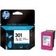 CH562EE Tintapatron DeskJet 2050 nyomtatóhoz, HP 301, színes, 165 oldal (TJHCH562E)