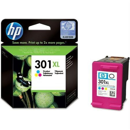 CH564EE Tintapatron DeskJet 2050 nyomtatóhoz, HP 301xl, színes, 330 oldal (TJHCH564E)