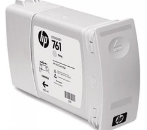 CM995A Tintapatron DesignJet T7100 nyomtatóhoz, HP 761, szürke, 400 ml (TJHCM995A)