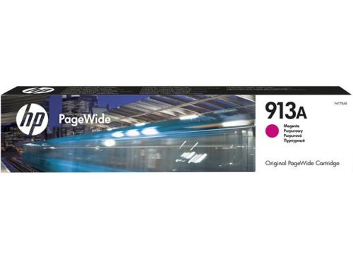 F6T78AE Tintapatron PageWide 352, 377, PageWide Pro 452, 477 nyomtatókhoz, HP 913, magenta, 3,5k (TJHF6T78A)