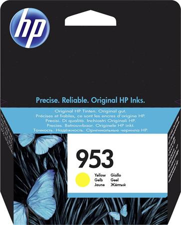 F6U14AE Tintapatron OfficeJet Pro 8210, 8700-as sorozathoz, HP 953, sárga, 700 oldal (TJHF6U14)