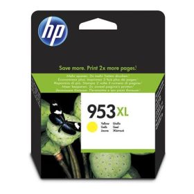   F6U18AE Tintapatron OfficeJet Pro 8210, 8700-as sorozathoz, HP 953XL, sárga, 1,6k (TJHF6U18)