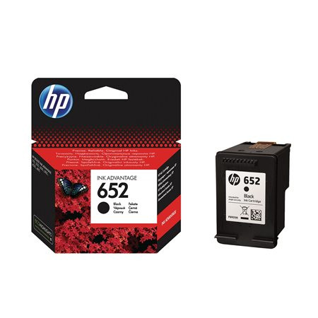 F6V25AE Tintapatron Deskjet Ink Advantage 1115 nyomtatókhoz, HP 652, fekete, 360 oldal (TJHF6V25A)
