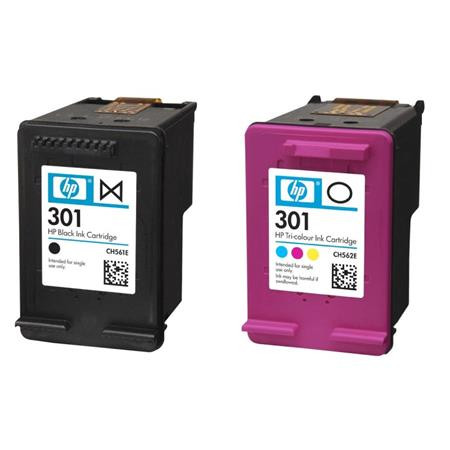 N9J72AE Tintapatron pack DeskJet 2050 nyomtatóhoz, HP 301, b+c+m+y (TJHN9J72AE)