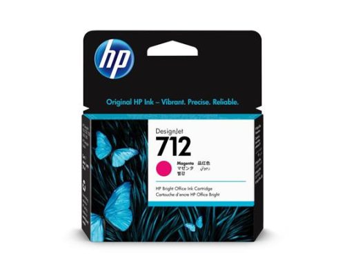 3ED68A Tintapatron DesignJet T650, T250, Studio nyomtatókhoz, HP 712, magenta, 29 ml (TJHP3ED68A)