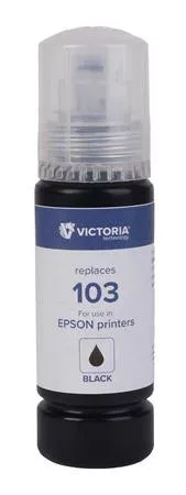 T00S14A Tinta EcoTank L3110, L3150, L1110 nyomtatókhoz, VICTORIA TECHNOLOGY 103, fekete, 65 ml (TJV103B)
