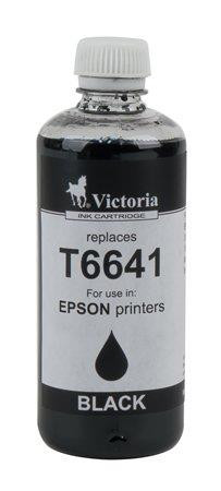 T66414 Tinta, L100, 200mfp nyomtatókhoz, VICTORIA TECHNOLOGY, fekete, 100ml (TJV246)