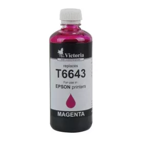   T66434 Tinta, L100, 200mfp nyomtatókhoz, VICTORIA TECHNOLOGY, magenta, 100ml (TJV248)
