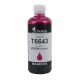 T66434 Tinta, L100, 200mfp nyomtatókhoz, VICTORIA TECHNOLOGY, magenta, 100ml (TJV248)