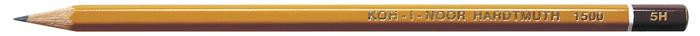 Grafitceruza, 5H, hatszögletű, KOH-I-NOOR 1500 (TKOH0211D)