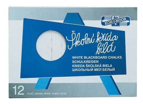Táblakréta, szögletes, KOH-I-NOOR, fehér (TKOH111505)