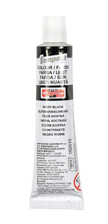 Tempera, KOH-I-NOOR, fekete (TKOH162610)