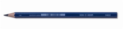 Színes ceruza, hatszögletű, vastag, KOH-I-NOOR 3422, kék (TKOH3422)