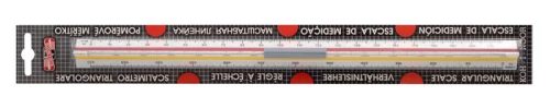 Léptékvonalzó, építőipari, műanyag, KOH-I-NOOR (TKOH715004)