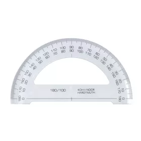   Szögmérő, műanyag, 180 °-os, KOH-I-NOOR (TKOH746168)