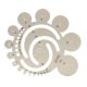 Radius sablon, műanyag, KOH-I-NOOR z32 (TKOH749002)