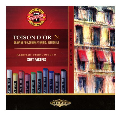 Porkréta, KOH-I-NOOR Toison 8514/24, 24 különböző szín (TKOH8514)