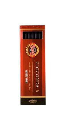 Szénkréta, KOH-I-NOOR Gioconda, fekete (TKOH8673)
