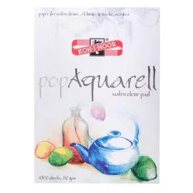   Vázlatfüzet, speciális papírból, A3, 10 lap, KOH-I-NOOR Pop Aquarell (TKOH99203)
