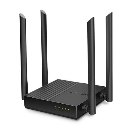 Router, WiFi Dual Band AC1200 1xWAN(1000Mbps)+4xLAN(1000Mbps), TP-LINK Archer C64 (TLARCHERC64)