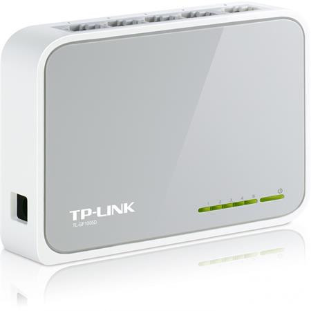 Switch, 5 port, 10/100Mbps, TP-LINK TL-SF1005D (TLSF1005D)