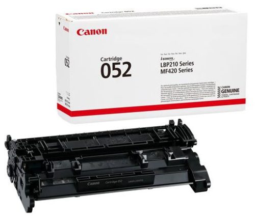CRG-052 Lézertoner i-SENSYS MF421DW nyomtatóhoz, CANON, fekete, 3,1k (TOCCRG052)