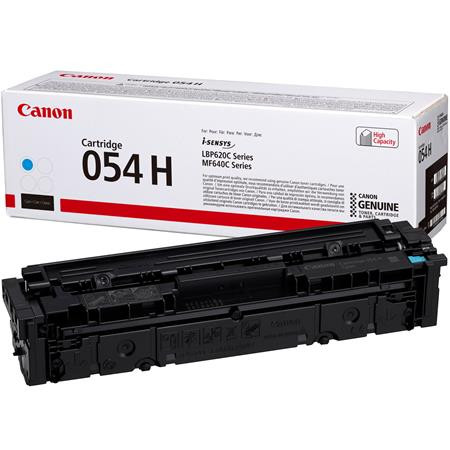CRG-054H Lézertoner i-Sensys LBP621 623, MF641, 643 nyomtatókhoz, CANON, cián, 2,3k (TOCCRG054HC)