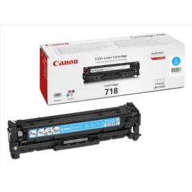   CRG-718C Lézertoner i-SENSYS LBP 7200CDN, MF 8330, 8350CDN nyomtatókhoz, CANON, cián, 2,9k (TOCCRG718C)