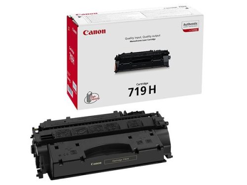 CRG-719H Lézertoner i-SENSYS LBP6300DN, 6650DN nyomtatókhoz, CANON, fekete, 6,4k (TOCCRG719H)