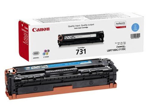 CRG-731C Lézertoner MF 8230 nyomtatóhoz, CANON, cián, 1,5k (TOCCRG731C)