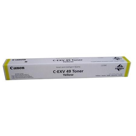 C-EXV49Y Lézertoner IR C250, C350, C351 nyomtatókhoz, CANON, sárga, 19k (TOCEXV49Y)