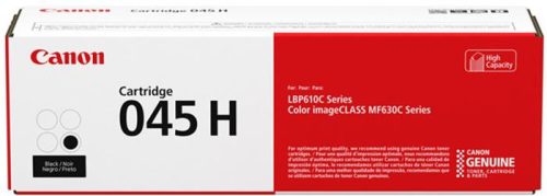 CRG-045HB Lézertoner LBP613Cdw, LBP611Cn, MF635Cx nyomtatókhoz, CANON, fekete, 2,8K (TOCRG045B)