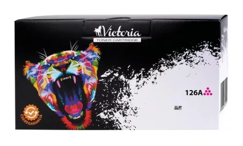 CE313A Lézertoner ColorLaserJet Pro CP1025 nyomtatóhoz, VICTORIA TECHNOLOGY 126A, magenta, 1k (TOHPCE313V)