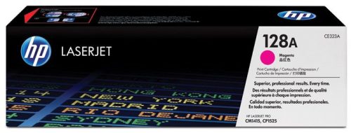 CE323A Lézertoner Color LaserJet Pro CM1415, CP1525N nyomtatókhoz, HP 128A, magenta, 1,3k (TOHPCE323A)