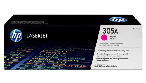 CE413A Lézertoner LaserJet Pro 300 MFP M375 nyomtatóhoz, HP 305A, magenta, 2,6k (TOHPCE413A)