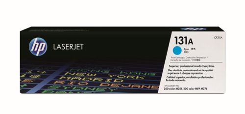 CF211A Lézertoner LaserJet Pro 200 M276N nyomtatóhoz, HP 131A, cián, 1,8k (TOHPCF211A)