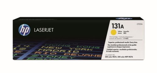 CF212A Lézertoner LaserJet Pro 200 M276N nyomtatóhoz, HP 131A, sárga, 1,8k (TOHPCF212A)