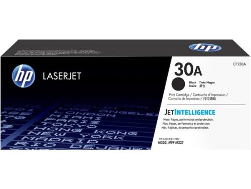 CF230A Lézertoner Laserjet M203, M227 nyomtatókhoz, HP 30A, fekete, 1,6k (TOHPCF230A)